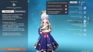 Ayaka's talents (Image via HoYoverse)